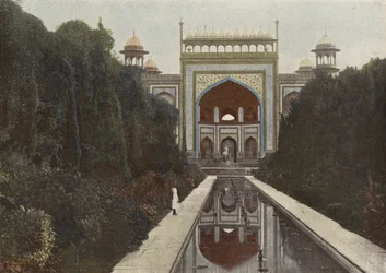 Agra, Entrée Du Tady Mahal